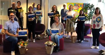 Deelnemers en docenten Masterclass