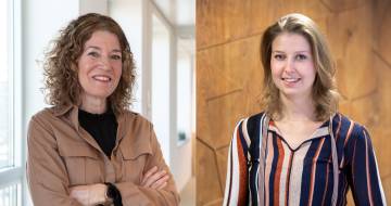 Transitiemanagers Marion van den Hurk en Lieke van de Camp