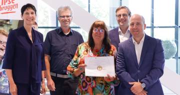 Ipse de Bruggen ontvangt Bronzen Certificaat Milieuthermometer Zorg